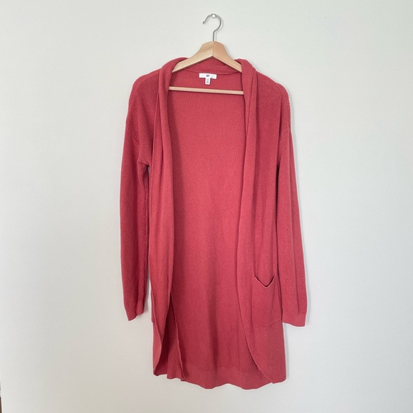 BP. • Salmon Long Cardigan - Picture 1 of 5